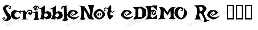 ScribbleNot eDEMO Re字体转换